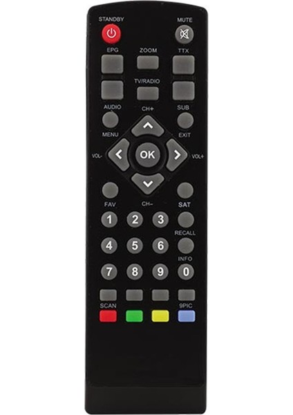 Weko Kr Korax Mını Box Tkgs*hiremco Mini Sd Wıse*goldmaster*dıgımaster Hector Uk * SNR1215A Kumanda