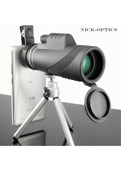 Ücretsiz Tripod Akıllı Telefon Klip Tutucu Gece Görüşleri ile Güçlü Monoküler 40X Zoom Teleskop (Yurt Dışından)