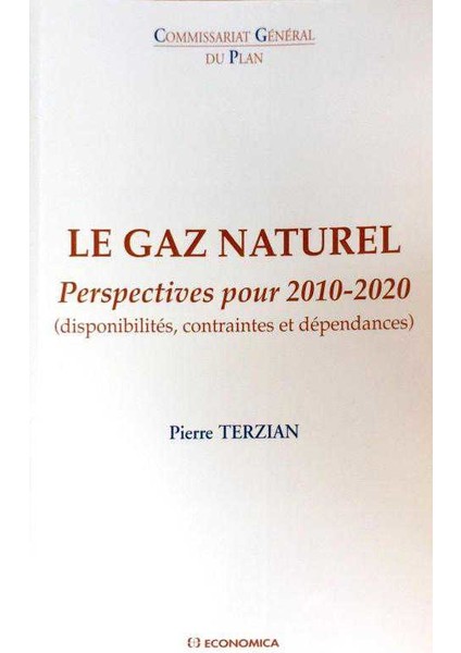 Le Gaz Naturel-Perspectives Pour 2010-2020
