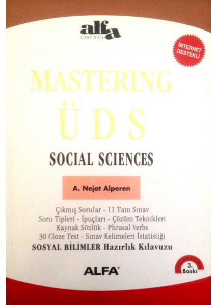 Alfa Yayınları Masterıng Üds (Socıal Scıences)