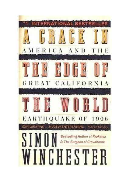 Crack In The Edge Of The World Perfect Paperback - Simon Winchester