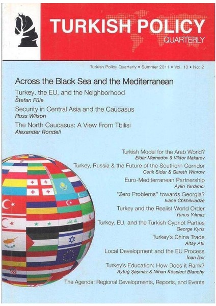 Turkish Policy Quarterly Vol.10 No:2