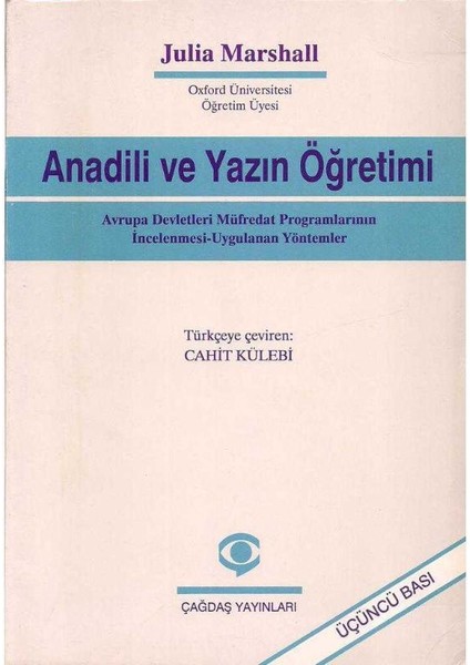 Çağdaş Yayınları Anadili ve Yazın Öğretimi