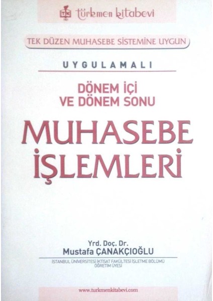 Dönem Içi ve Dönem Sonu Muhasebe Işlemleri