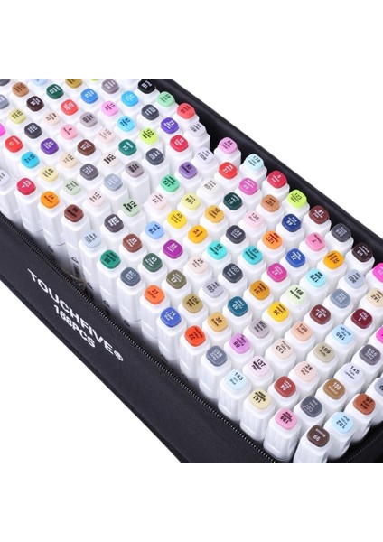 40 Renk Beyaz Kabuk Işaretleyiciler Kroki Seti Manga Tasarım Için Çift Kafa Fırça Kalem Okul Sanat Malzemeleri Için Tasarım Işaretleyici (Yurt Dışından)