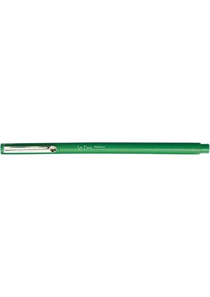 Le Pen 4300 Kalem Extra Fine Uç Metal Klips 0.3 mm Uç Green