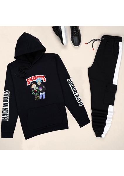 Siyah Backwoods Eşofman Takımı