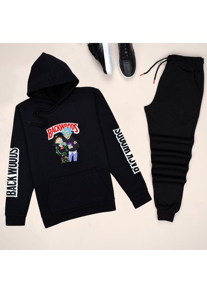 Siyah Backwoods Eşofman Takımı