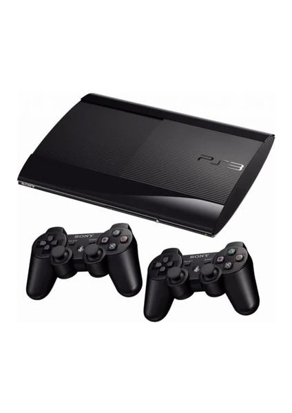 Playstation 3 Super Slim 500 GB + 2 Oyun Kolu + 40 Oyun