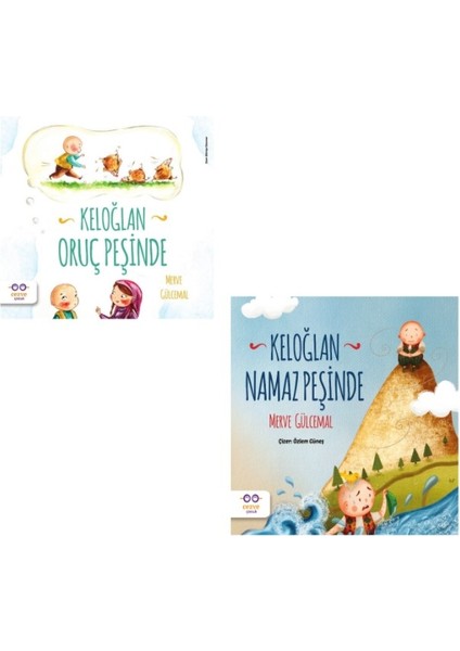 Keloğlan Serisi 2 Kitap- Keloğlan Oruç Peşinde / Keloğlan Namaz Peşinde 3 - 6 Yaş