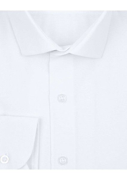 Slim Fit Filafil Beyaz Erkek Gömlek fiyatları