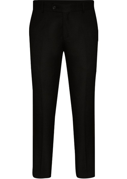 Slim Fit Siyah Erkek Pantolon