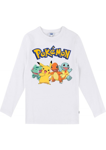 Pokemon Uzun Kollu Çocuk Tişört fiyatları