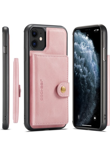 iPhone 11 (6.1 inç) İçin Uygun Çıkarılabilir Tutucu ve Cüzdan Cep Telefonu Koruyucu Kılıf (Yurt Dışından) indirimleri