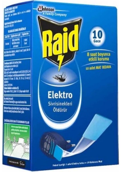 Elektro Mat Tablet Yedek 10'lu