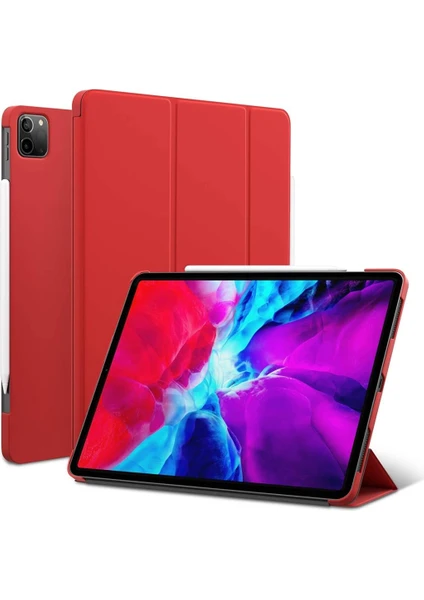 Apple iPad Pro 11 4. Nesil 3. Nesil 2022 2021 Kılıf PU Deri Smart Standlı Case A2377 A2459 A2301 A2460