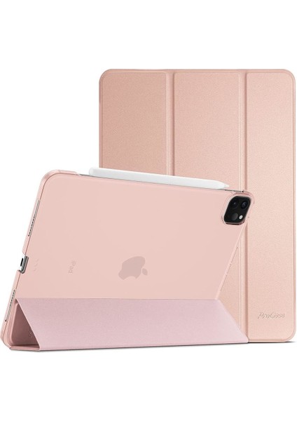 Apple iPad Pro 11 4. Nesil 3. Nesil 2022 2021 Kılıf PU Deri Smart Standlı Case A2377 A2459 A2301 A2460