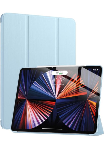 Apple iPad Pro 11 4. Nesil 3. Nesil 2022 2021 Kılıf PU Deri Smart Standlı Case A2377 A2459 A2301 A2460