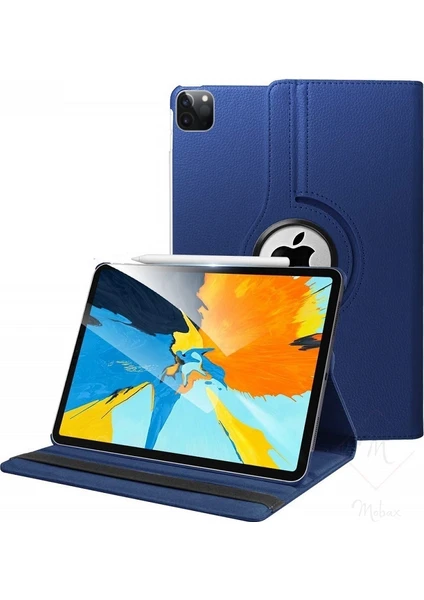 Apple iPad Pro 11 4. Nesil 3. Nesil 2022 2021 Kılıf 360 Dönebilen Standlı Case A2377 A2459 A2301 A2460