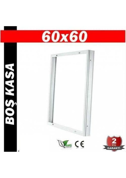 Boş Kasa 60X60 LED Panel Sıva Üstü Armatür Için Boş Kasa