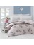 Çift Kişilik Ranforce Nevresim Takımı (Bouquet Grey) 1