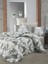 Çift Kişilik Polycotton Nevresim Takımı (Damask Kahve) 1