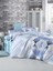 Çift Kişilik Polycotton Nevresim Takımı (Petek Mavi) 1