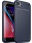 iPhone 8 Kılıf Negro Karbon Silikon Lacivert 1