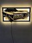 Dodge Charger 1970 LED Işıklı Ahşap Dekoratif Tablo 1