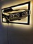 Dodge Charger 1970 LED Işıklı Ahşap Dekoratif Tablo 3