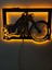 Harley Davidson LED Işıklı Ahşap Tablo 1