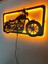 Chopper Motor LED Işıklı Ahşap Tablo 4