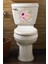 Renkli Çiçekler Klozet Kapağı ve Banyo Sticker 1