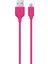 Micro USB Kablosu 1.2m Pink 1