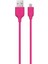 Micro USB Kablosu 1.2m Pink 2