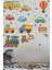Çocuk Odası Duvar Sticker Araçlar, Dekoratif Figürler ve Roketler 2