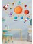 Güneş Sistemi ve Gezgenler Temalı Çocuk Odası Duvar Sticker 3