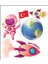 Uzay ve Astronot Temalı Laptop Arkası Sticker 2
