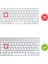 Apple Magic Keyboard-1 ile Uyumlu Klavye Koruyucu F-Türkçe DaktiloTip Dizilim Baskı 2