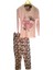 Bayan Pijama Takımı Uzun Kol Desenli 8623 1