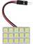 Araba LED Çatı Lambası T10 Çift Uçlu BA9S 5050 15SMD LED (Yurt Dışından) 1