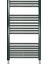 600 x 1300 mm Havlupan Radyatör Antrasit Renk 18 Borulu MNA6718 Anrasit 1
