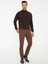 Kahverengi Slim Fit Chino 3