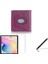 Lenovo Tab M10 Fhd Plus TB-X606F 10.3" Uyumlu Kılıf+Kalem+Temperli Cam Dönerli Tablet Kılıfı Seti Set Dönerli Kılıforyum Lenovo M10 X606F 2
