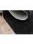 Kalın Yumuşak Kaymaz Taban Siyah Peluş Halı-120x180 cm 5
