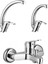 Venice Chrome Batarya Seti, Banyo - Lavabo - Eviye Bataryası, 40 Kartuş Set 1