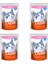 Pouch Kitten 100gr Plaisir Yaş Kedi Maması 4ADET 2