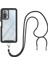 Xiaomi Redmi Note 10 Pro/note 10 Pro Max İçin Şeffaf Bumper Shockproof Ayarlanabilir Çapraz Askılı Askılı Tam Koruma Kılıf Kapaklı Siyah (Yurt Dışından) 3