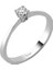 G Renk 0,14 Karat Pırlanta Tektaş Yüzük 0404R0079 1
