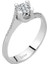 F Renk Toplam 0,35 Karat Pırlanta Tektaş Yüzük 0417R0059 1
